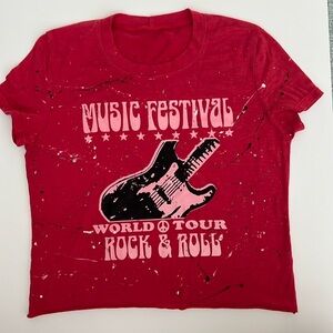 Firehouse Girls Music Festival Splatter T-shirt